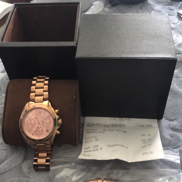 Michael kors rose gold watch - Picture 2 of 6